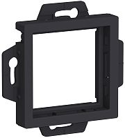 Адаптер Systeme Electric AtlasDesign 45 для механизмов Unica карбон картинка